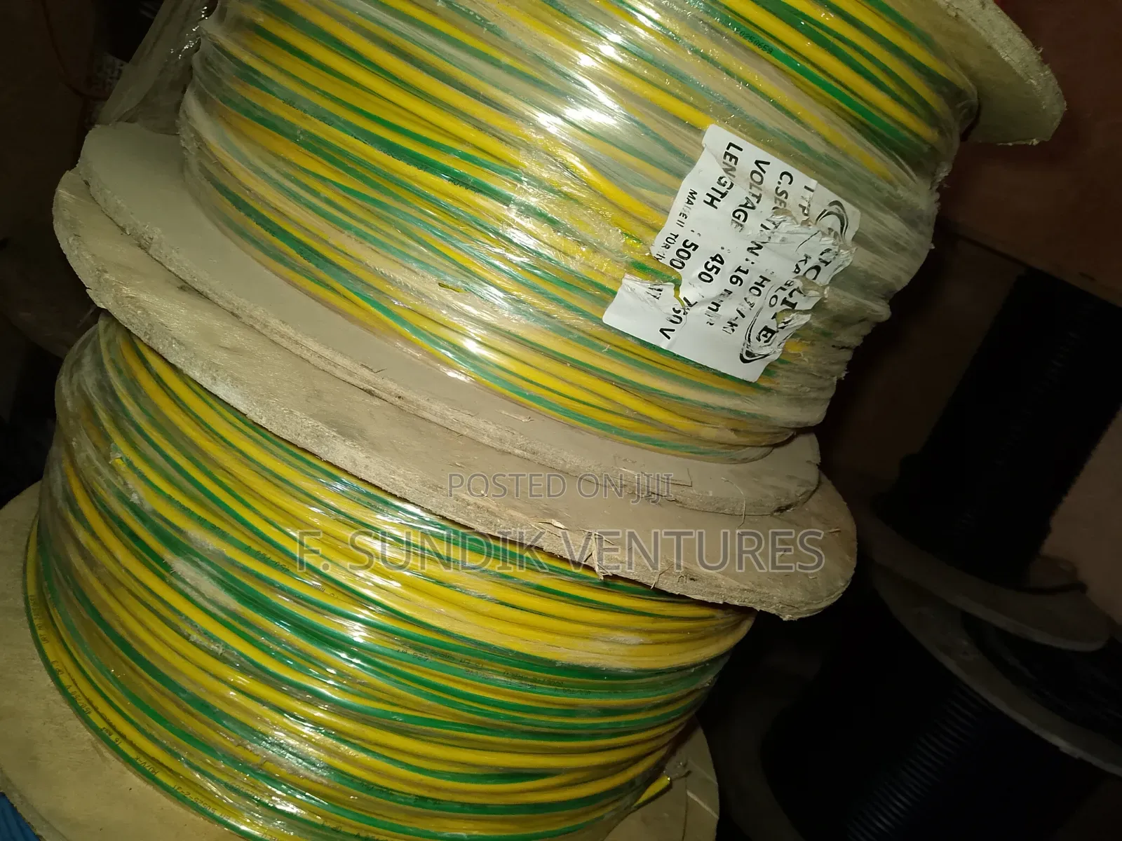 16mm Single Earth Flexible Cable Full Guage