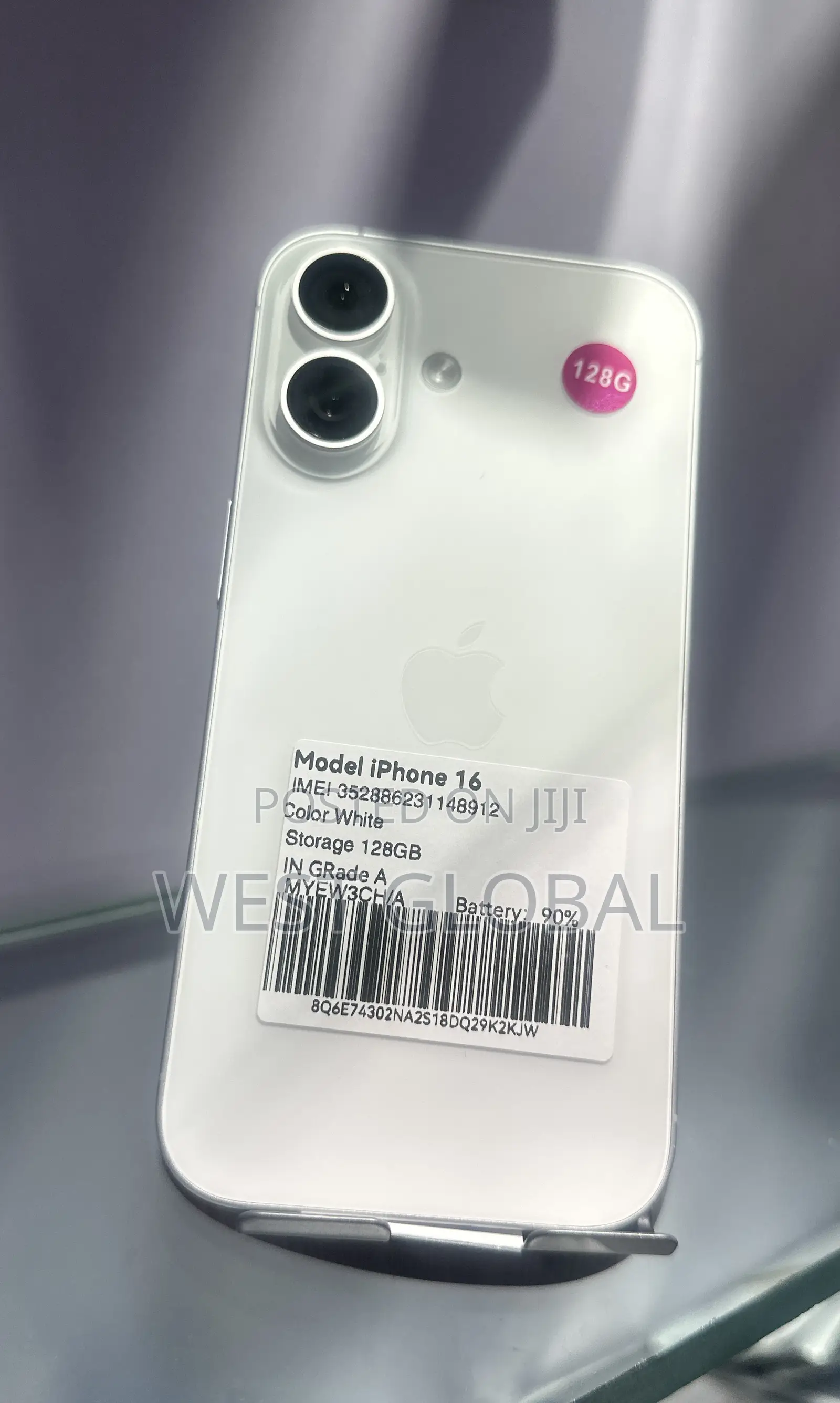 Apple iPhone 16 128 GB White