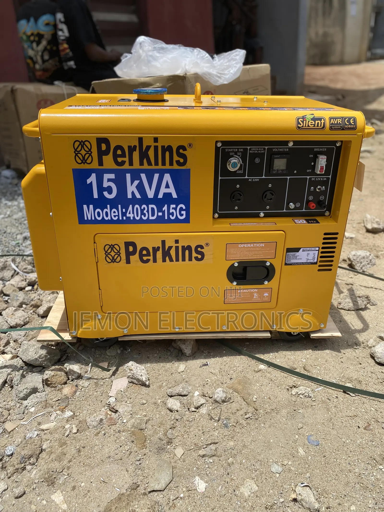 Keep Running With Perkins 15kva Diesel Generator