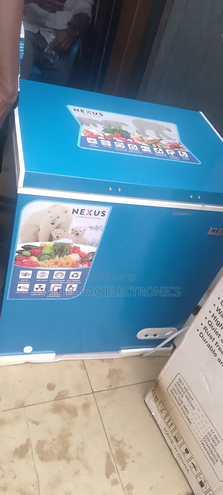 New Nexus 162 Litre Chest Freezer Fast Freezing > 5 Yrs Warranty