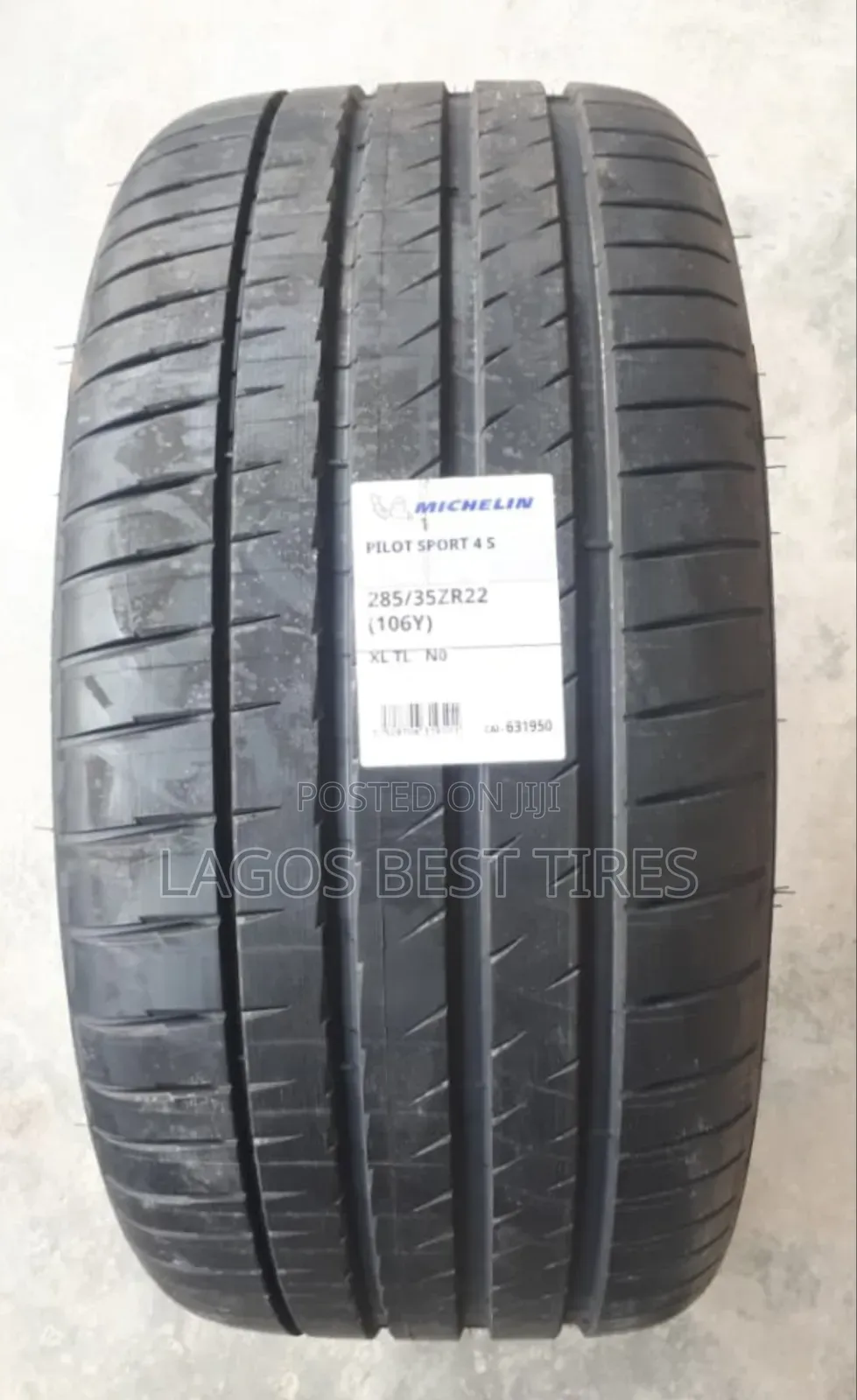 Michelin Pilot Sport 4s (Ps4s) - 285/35zr22 (106y) Xl