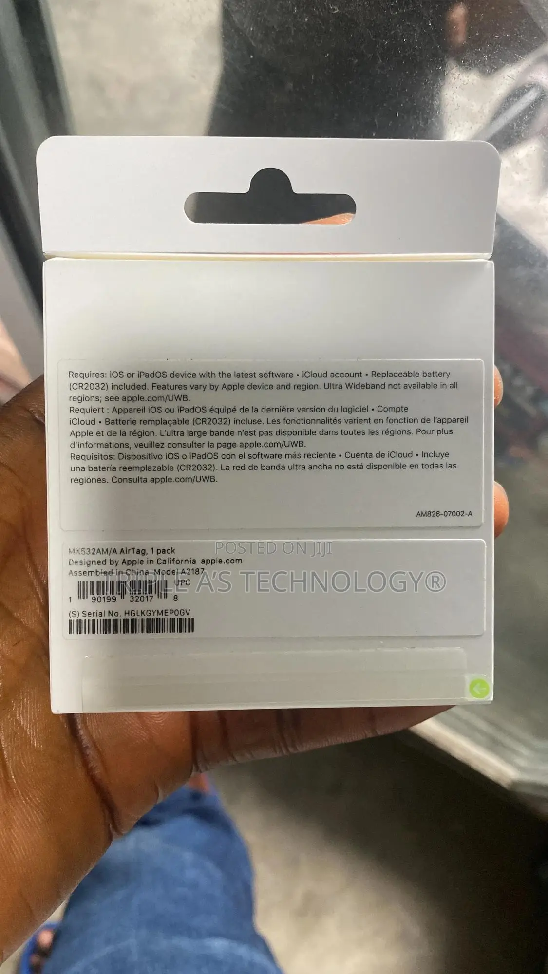 Original Apple 1 Pack Airtag (1st Generation)