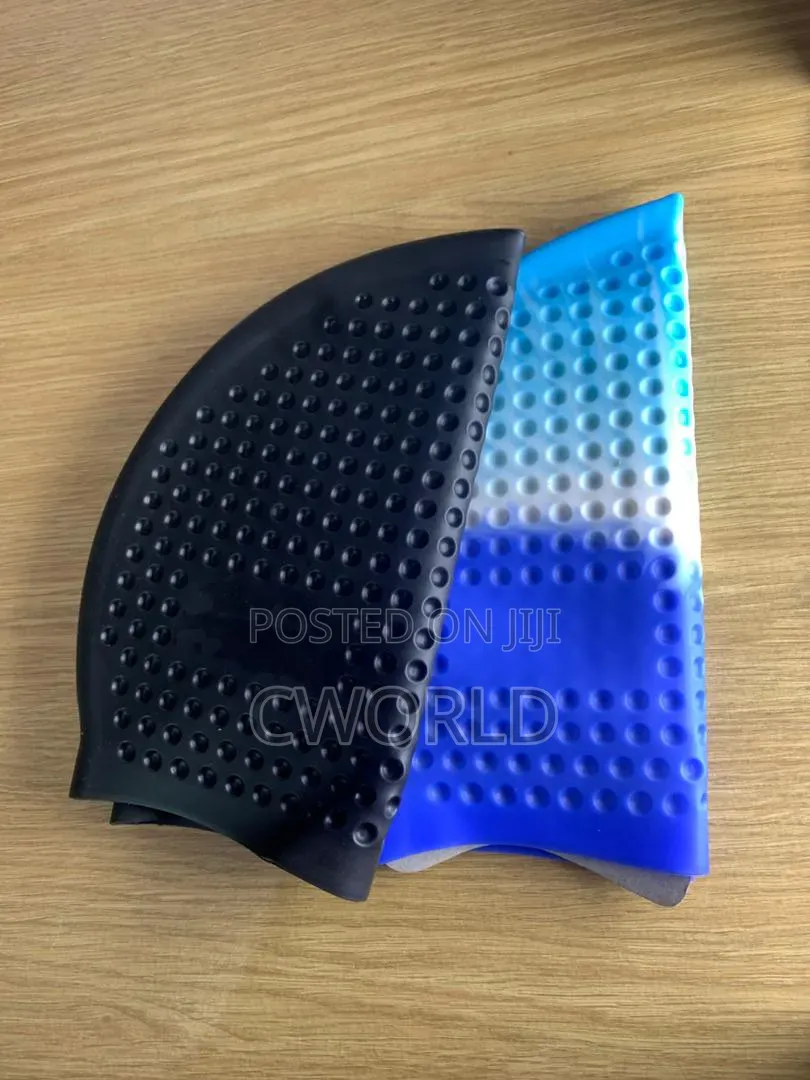 100% Silicone Swim Caps -2 PCS