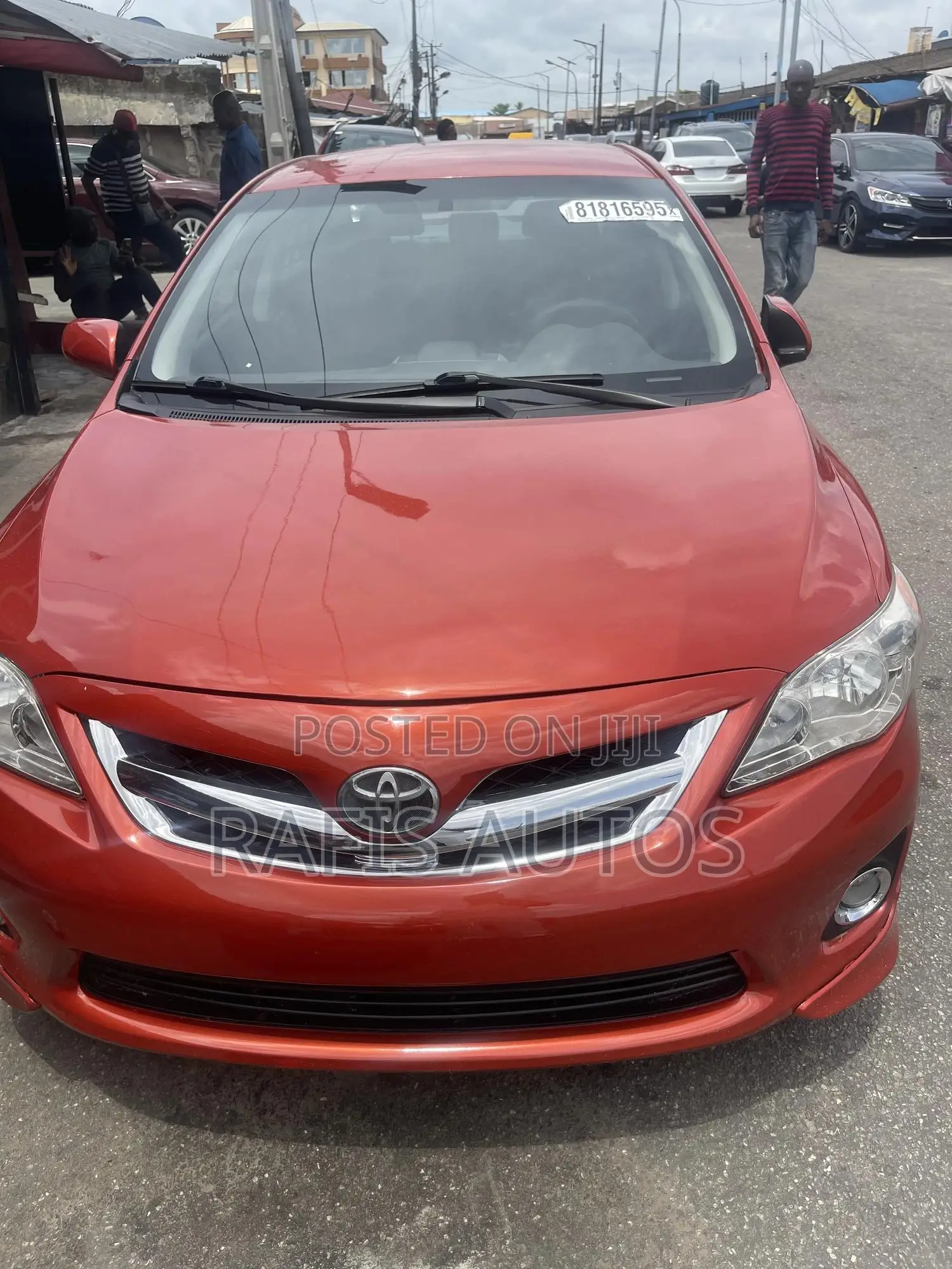 Toyota Corolla S 4dr Sedan (1.8L 4cyl 4A) 2013 Orange