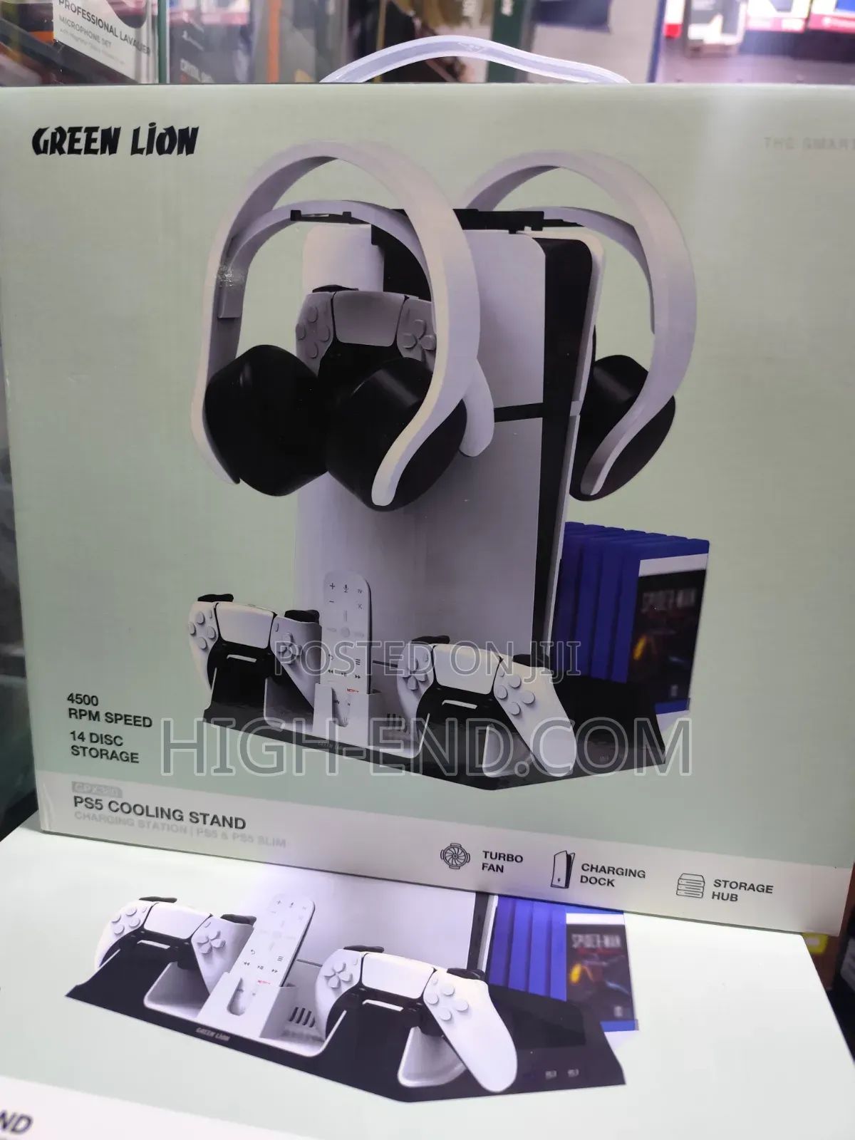 Green Lion Ps5 Cooling Stand
