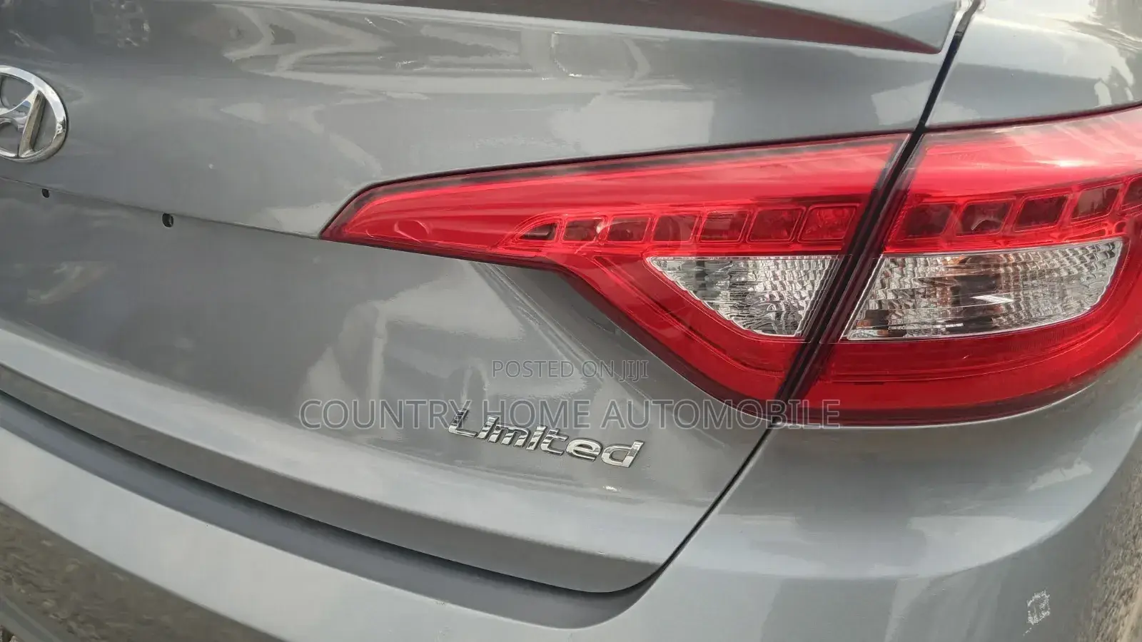 Hyundai Sonata Limited 2.0T Seban (2.0L 4cyl 6A) 2016 Silver
