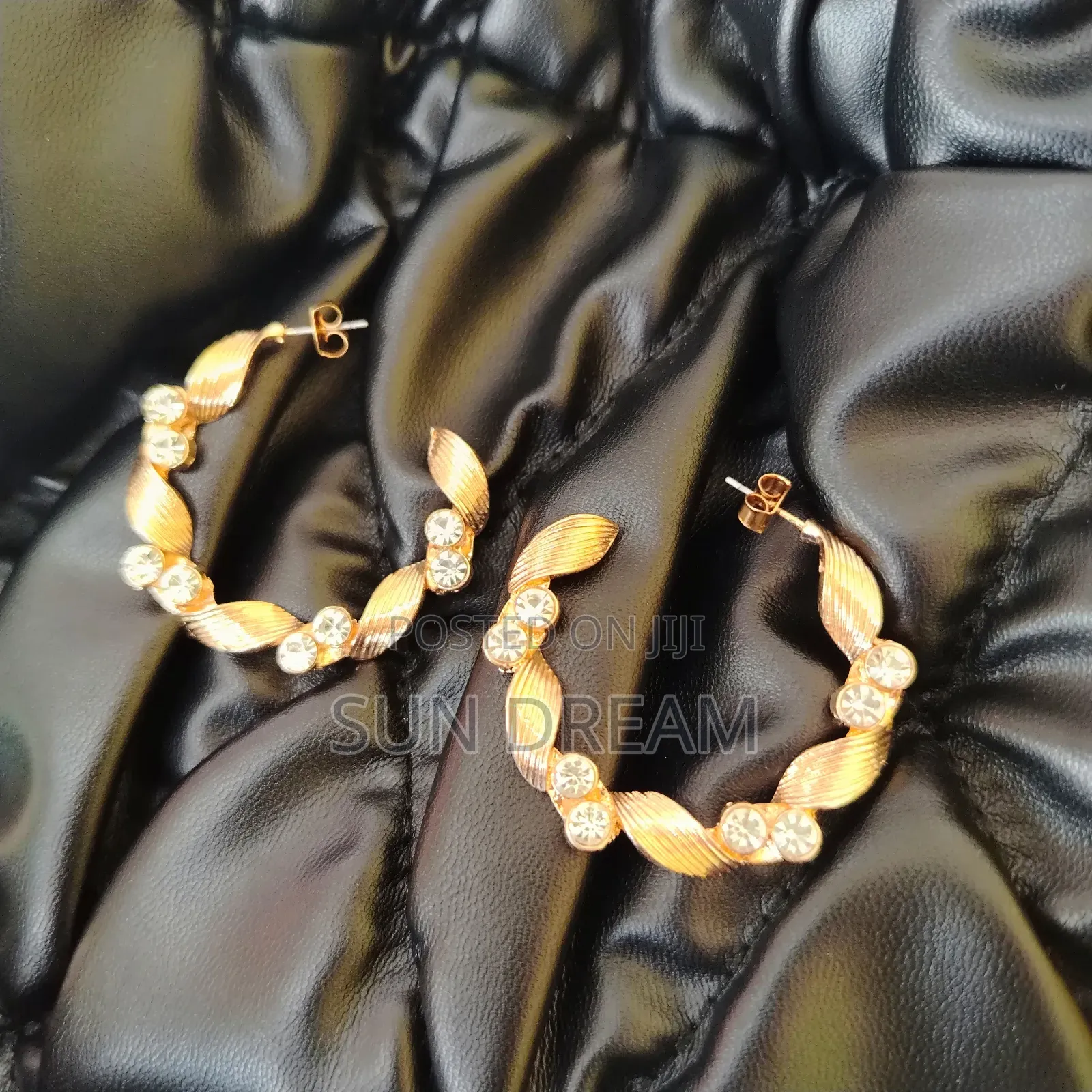 Zara Earrings Vintage Earrings Lady Gift Golden Earring