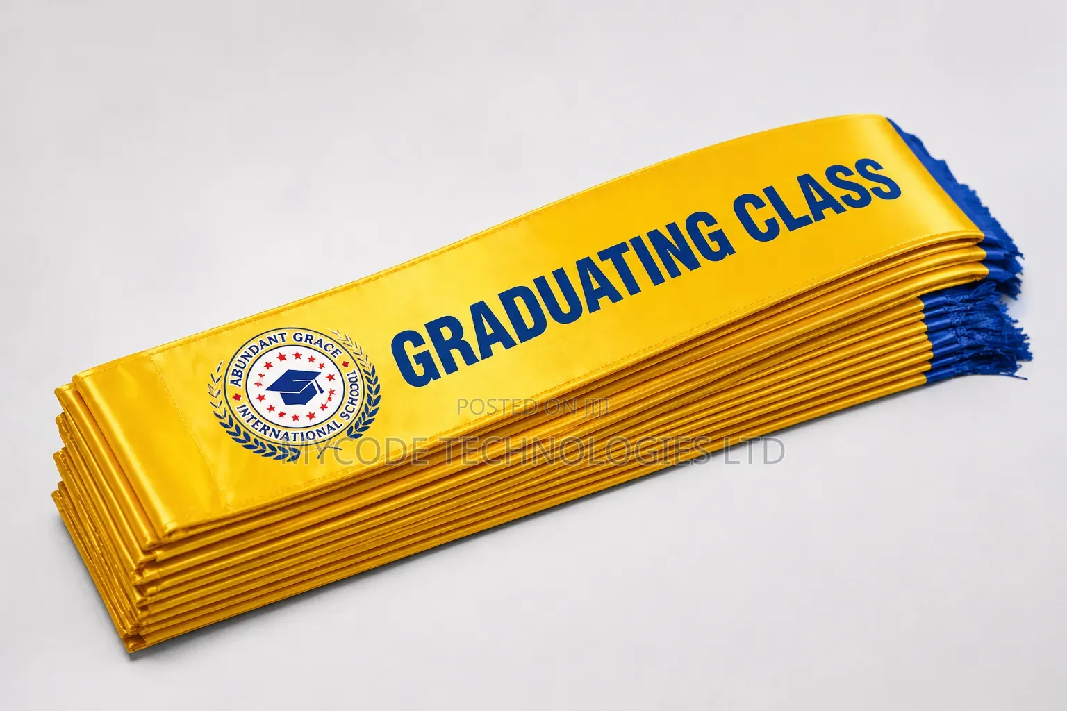 Graduation Sash / Graduating Class Stole – Customized School Sash