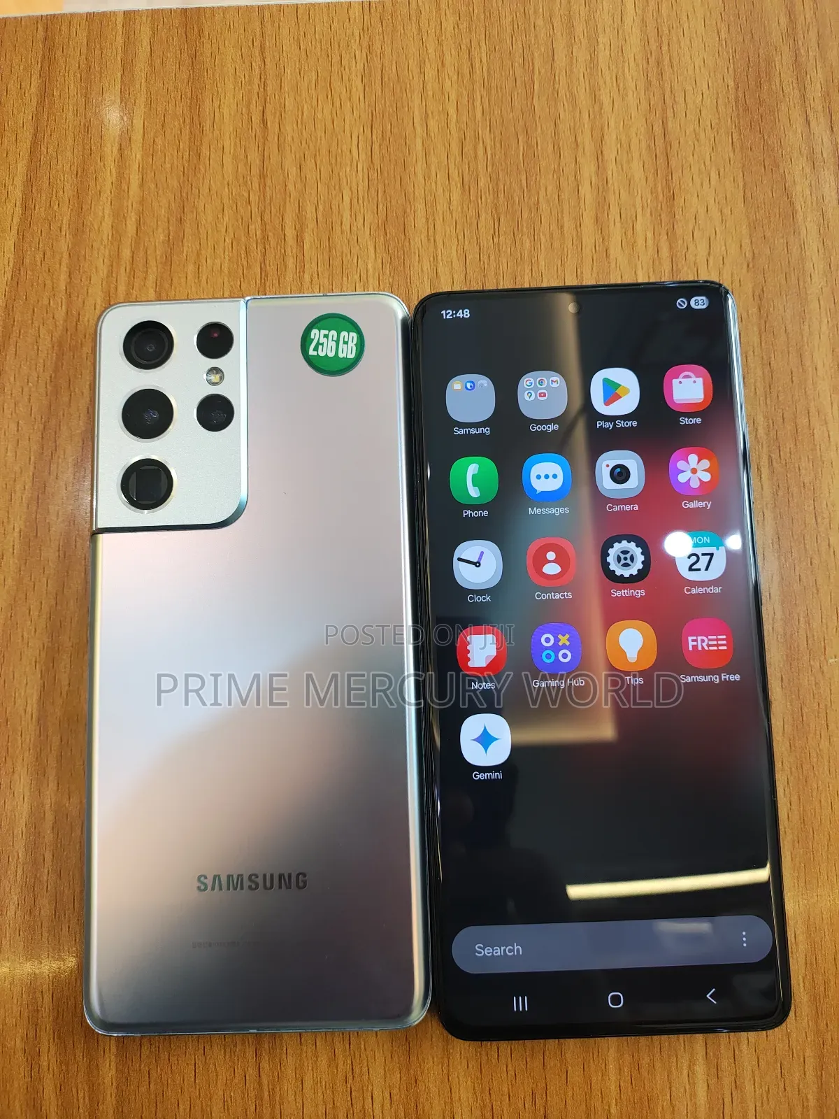 Samsung Galaxy S21 Ultra 5G 256 GB Silver