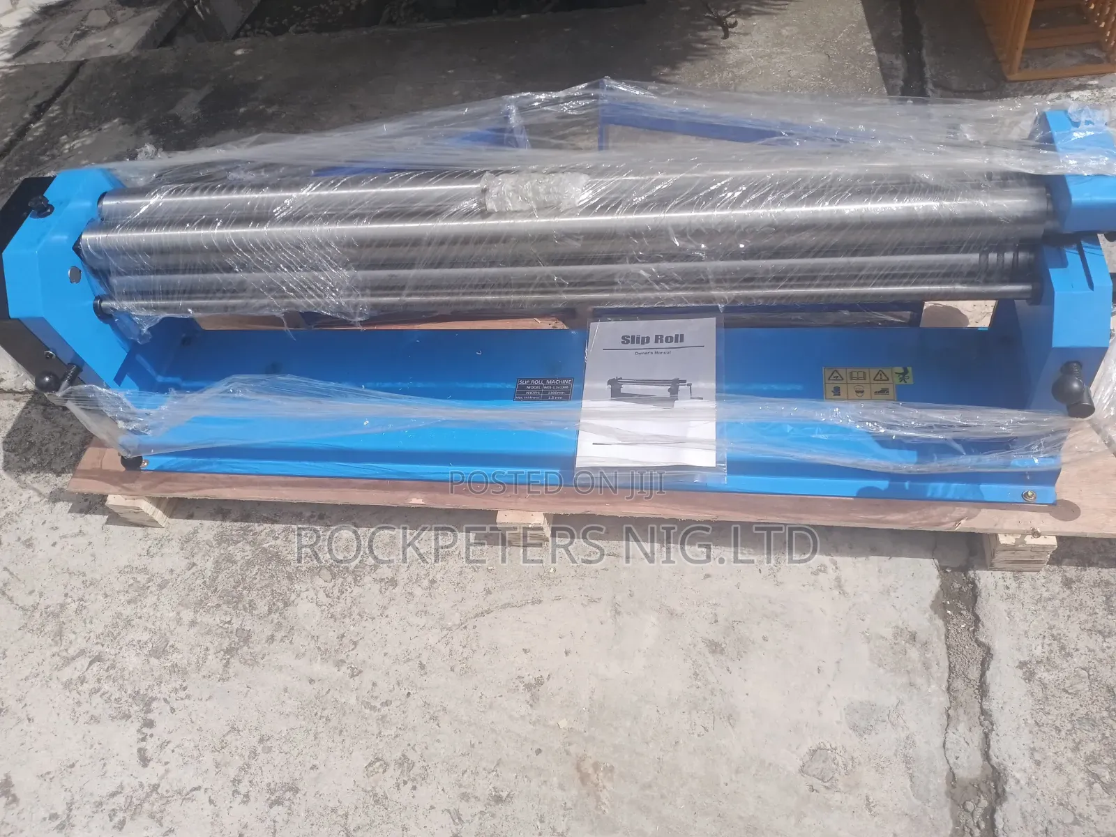 Manual Metal Sheet Slip Roll Machine(W01-1.5x1300mm)