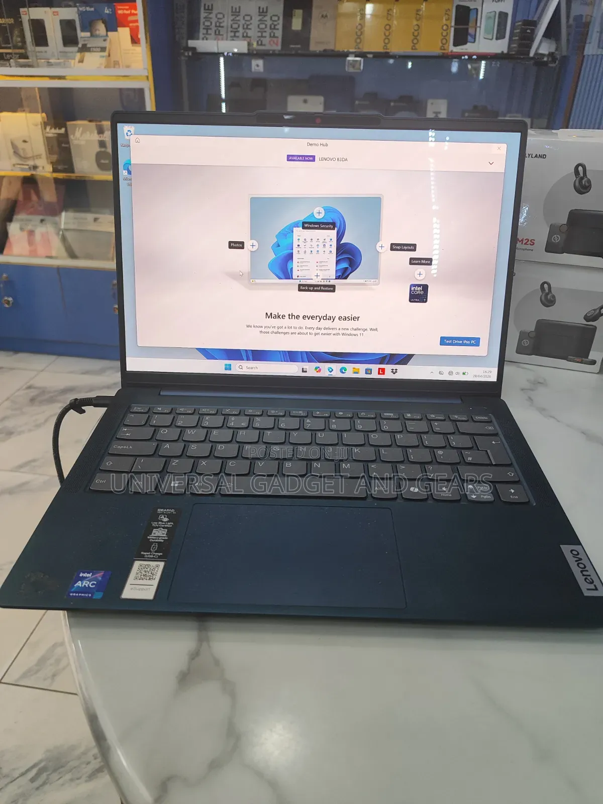 Laptop Lenovo 32GB Intel Core Ultra 7 SSD 1T