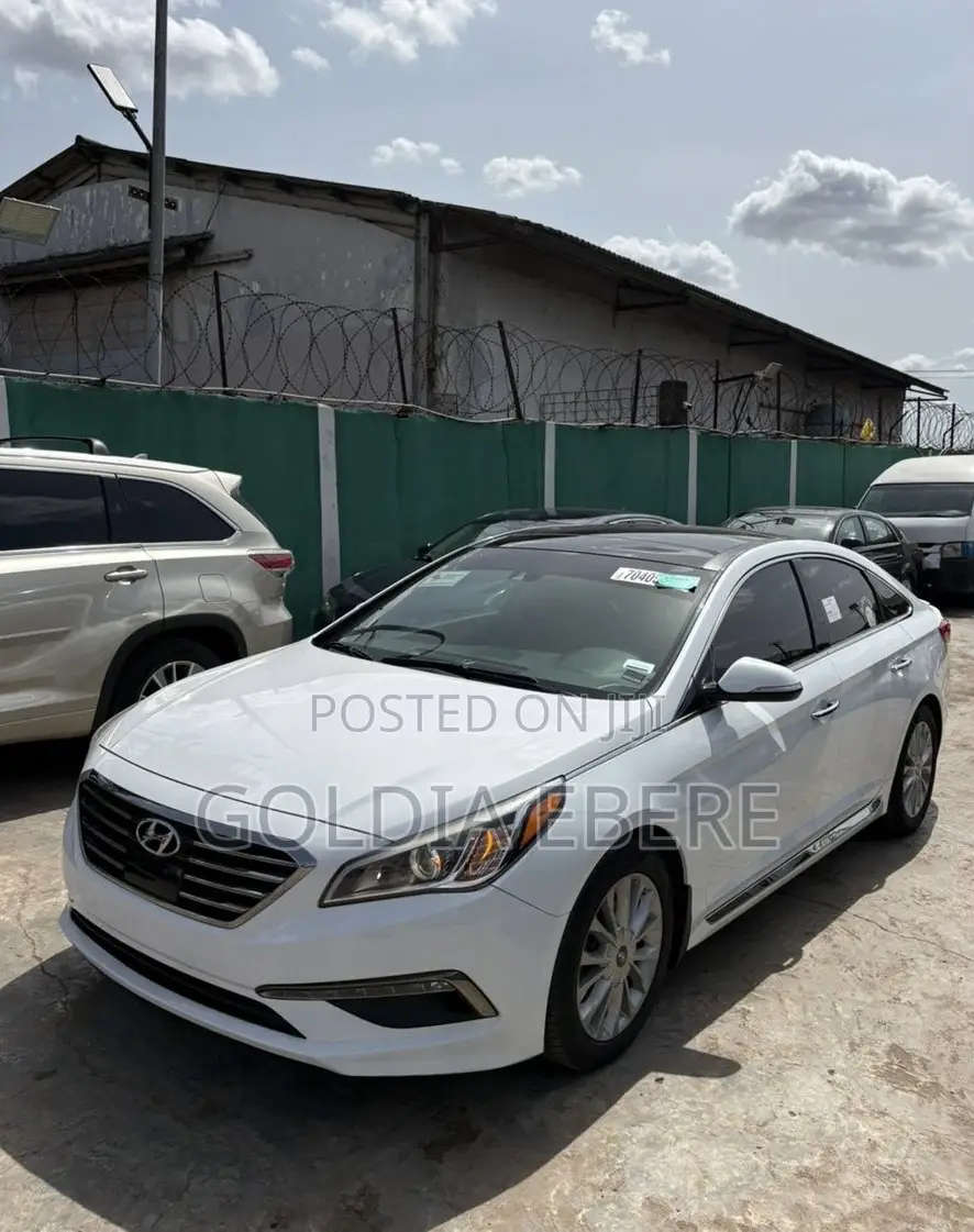 Hyundai Sonata 2015 White
