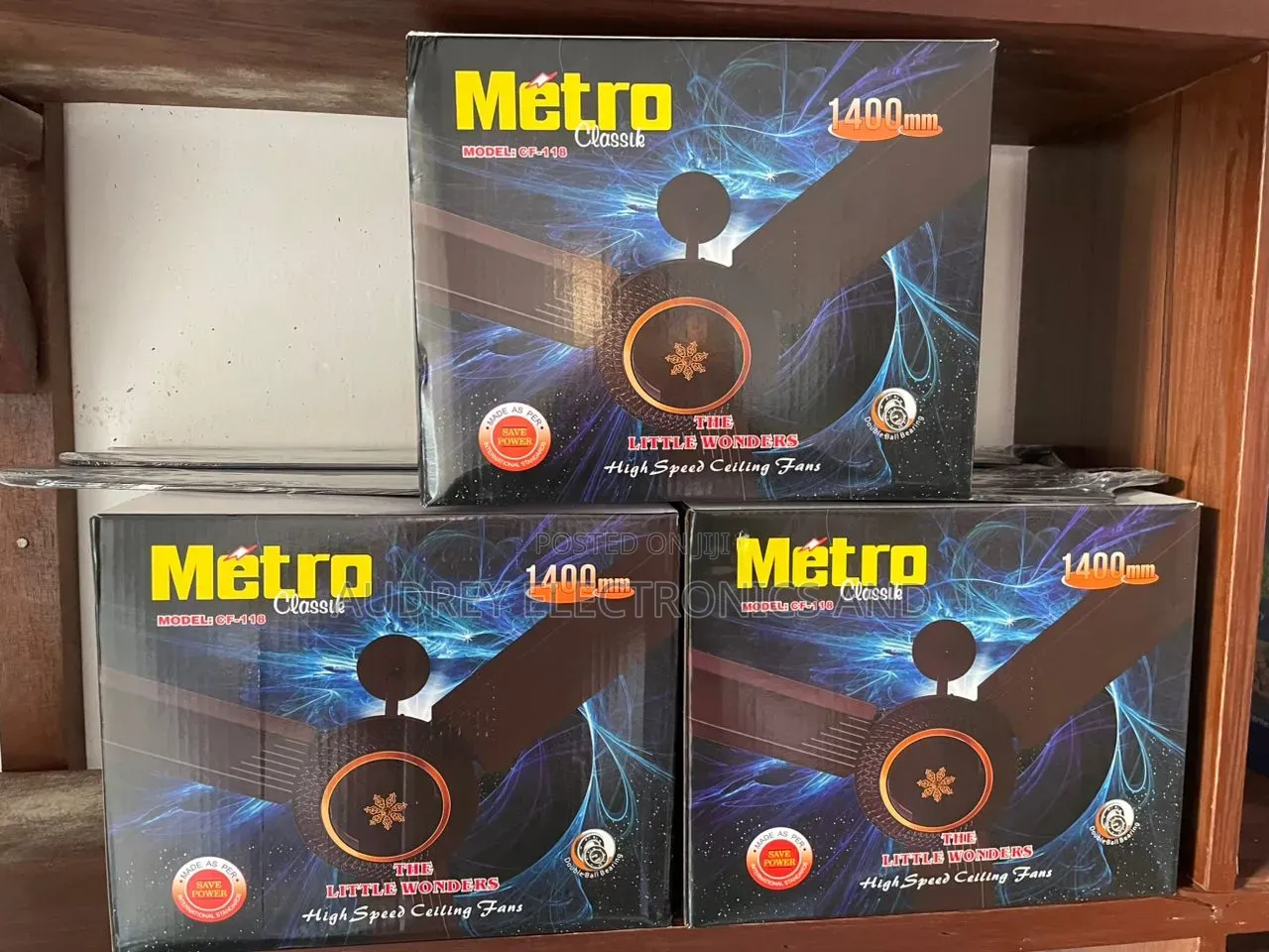Metro Original 56" Long Blade Ceiling Fan