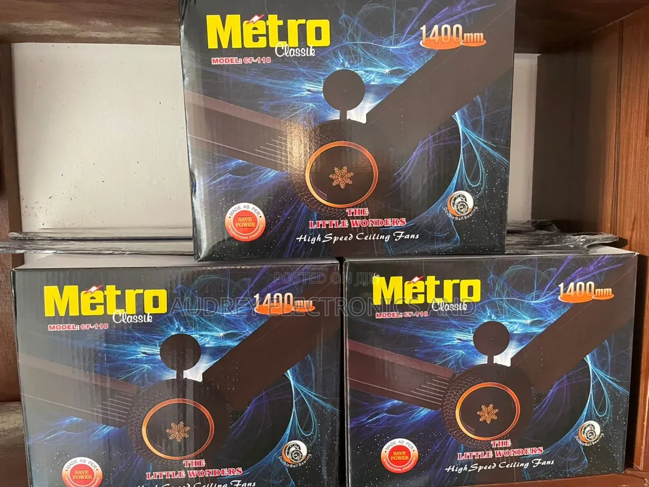 Metro Original 56" Long Blade Ceiling Fan