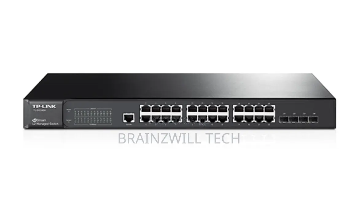 Tp-Link Tl-Sg3424 | Jetstream 24-Port Gigabit L2 Switch With 4 SFP