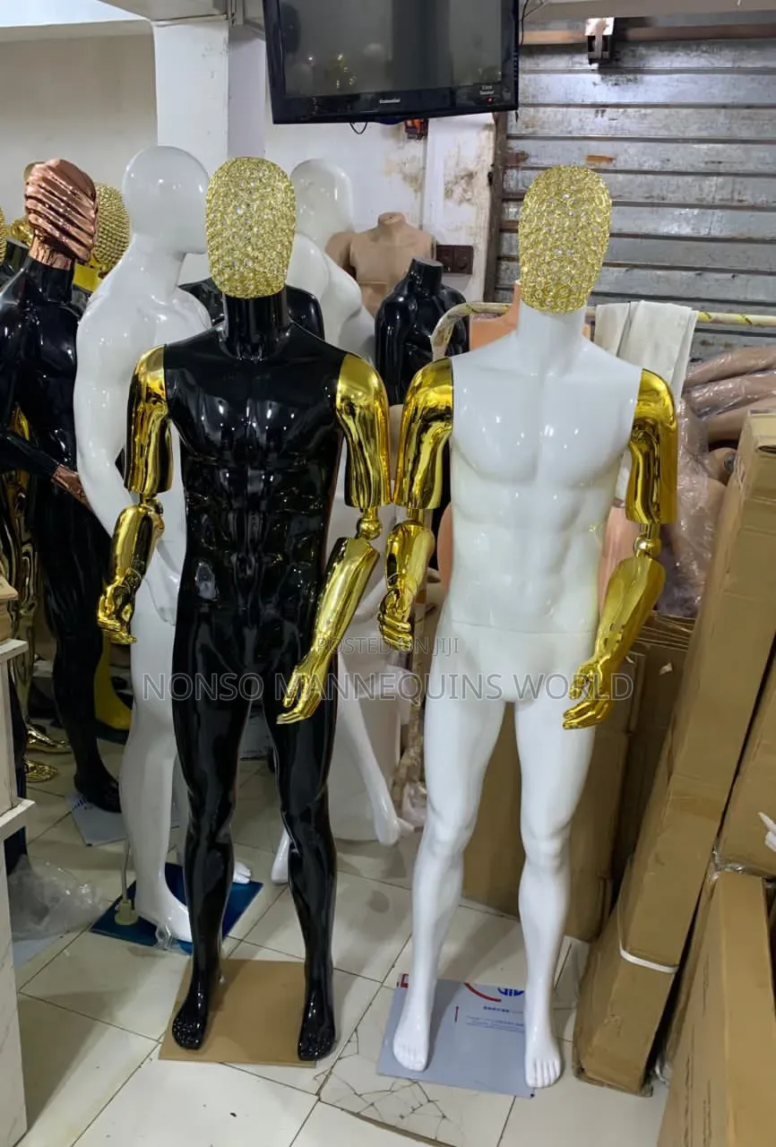 Full Male Mannequin With Flexible Hands