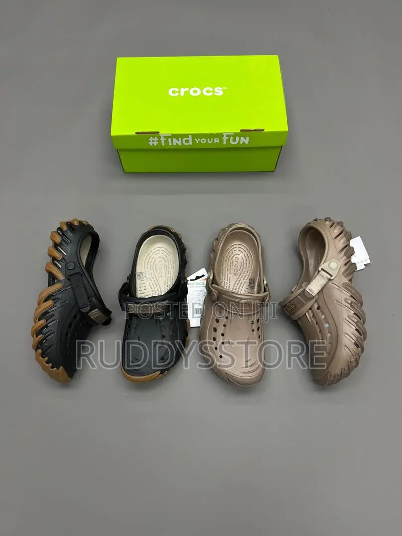 Crocs Echo Clog – Bold Streetwear Comfort With Modern Sculpted Desig