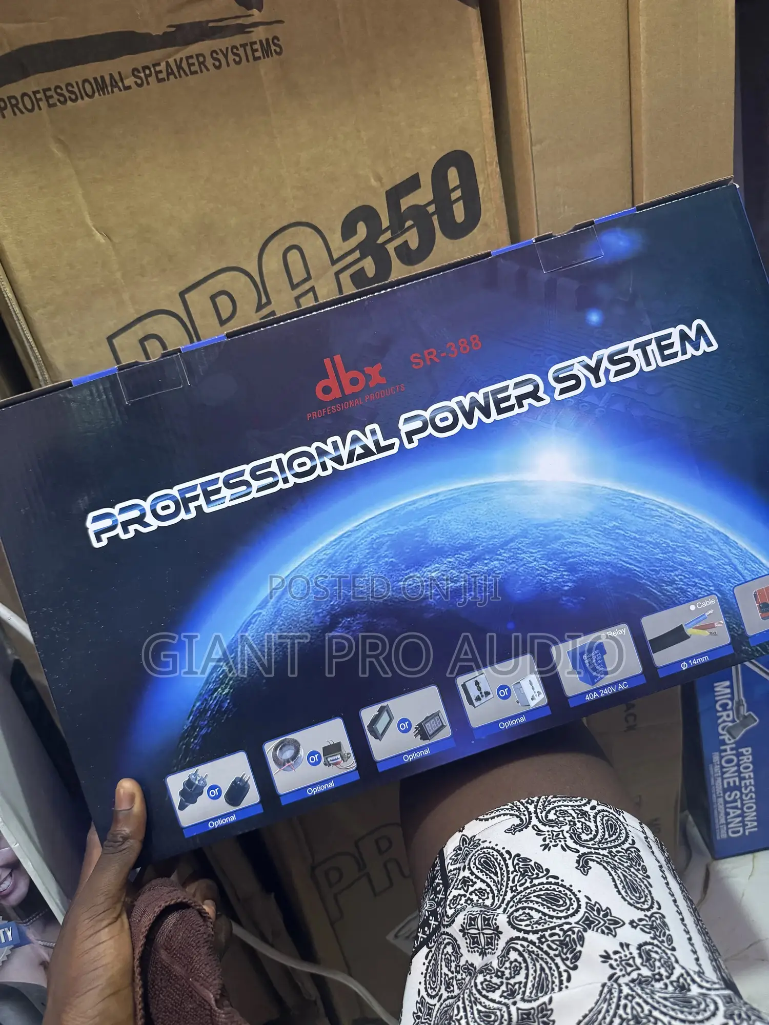 DBX Sr-388 Power Surge (Power Sequence)