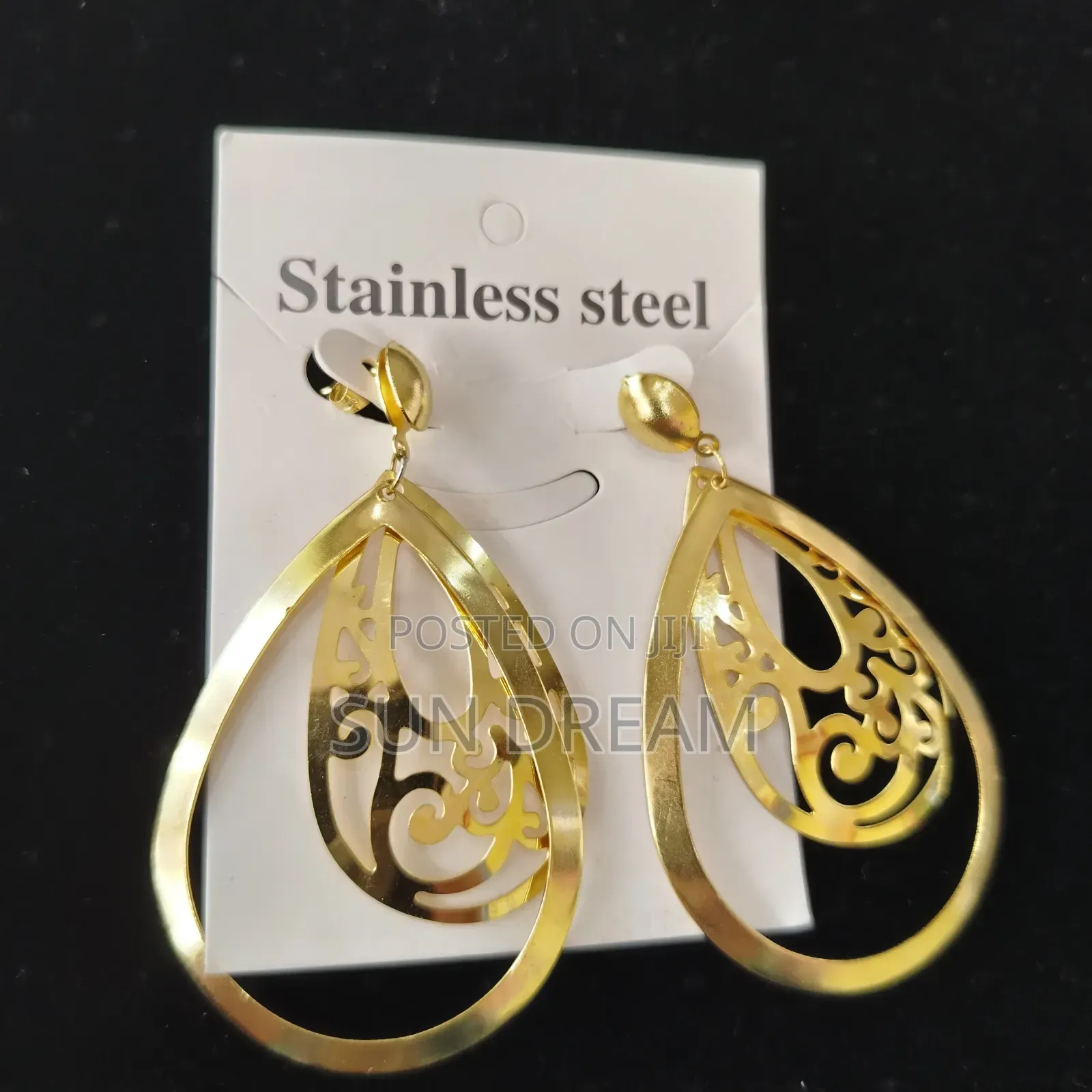 Women Golden Earrings Lady Earring Jewelry for Women Gifts