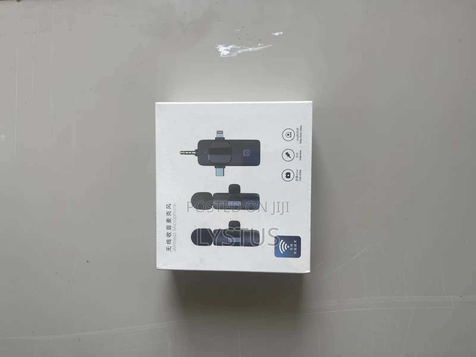Double Wireless Microphone for iPhone and Android Type-C