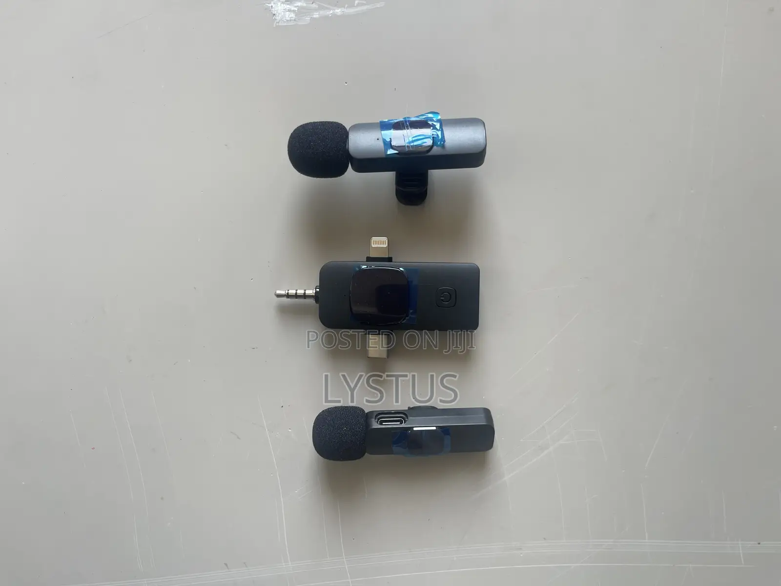 Double Wireless Microphone for iPhone and Android Type-C