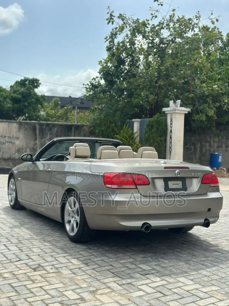 BMW 335i 2010 Gold