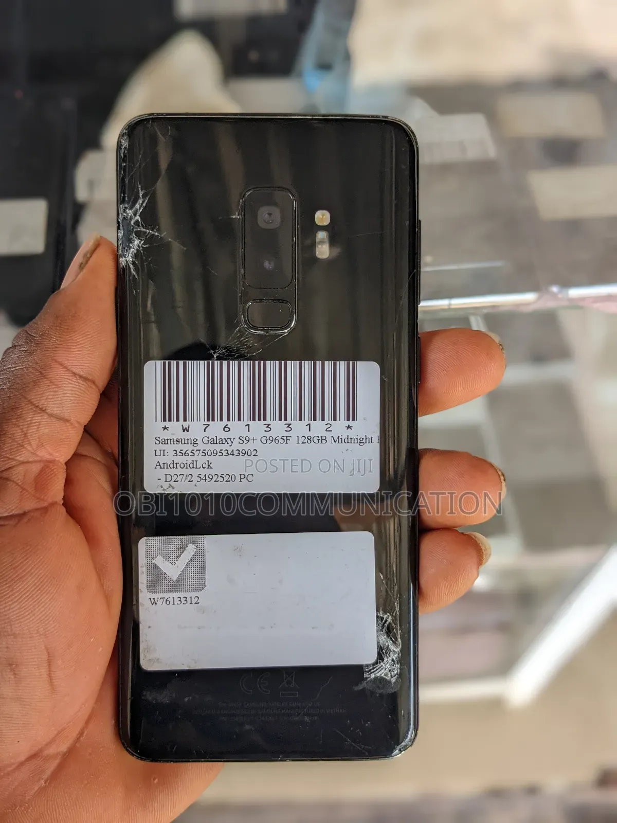 Samsung Galaxy S9 Plus 128 GB Black