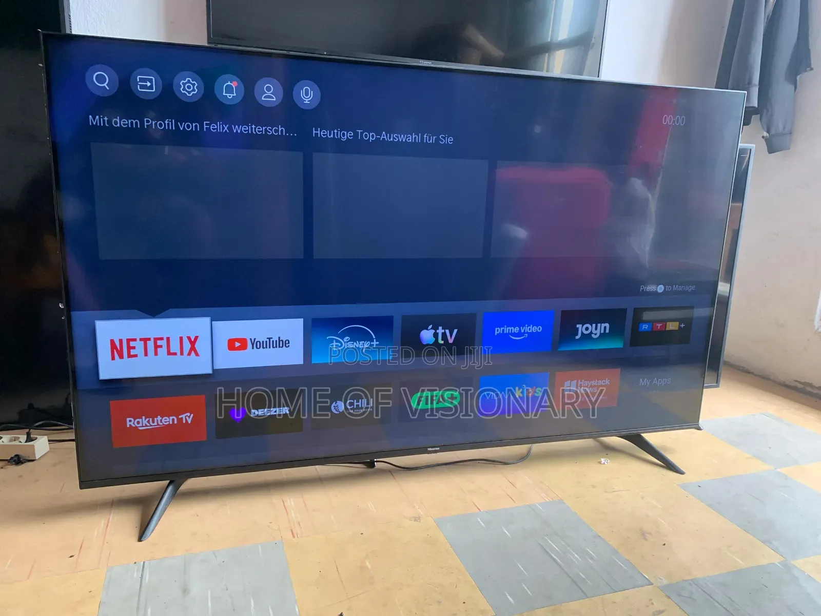 65 Inches Hisense Smart Television Led Vedaa