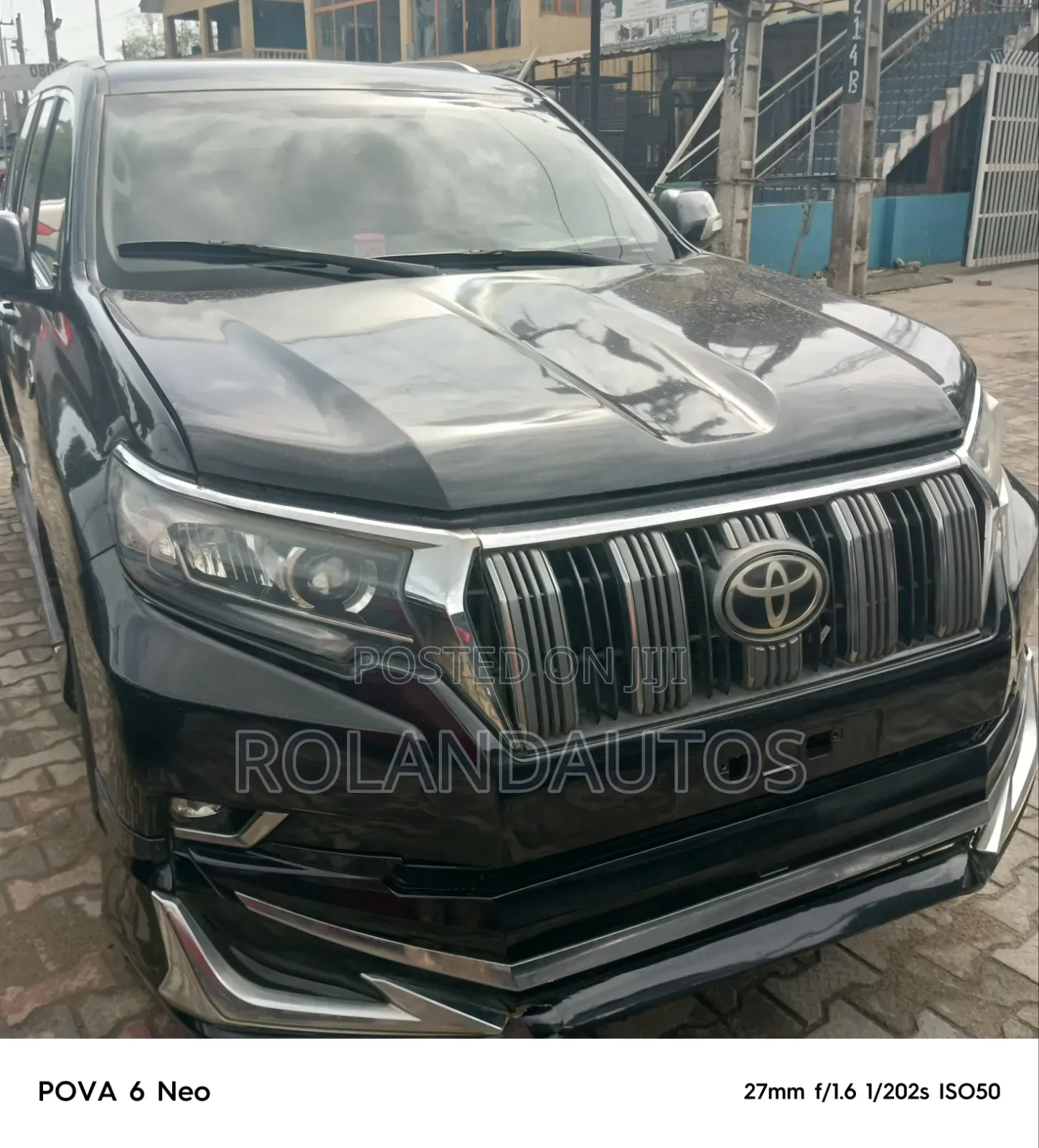 Toyota Land Cruiser Prado 2015 Black