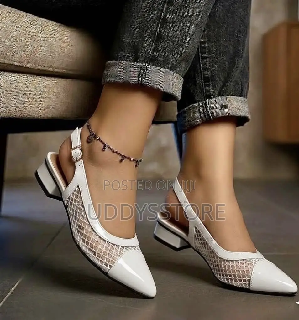 Slingback Heels – Elegant Pointed-Toe