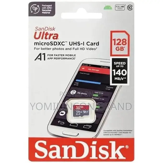 128 Gg Ultra Micro Sd 140mbs