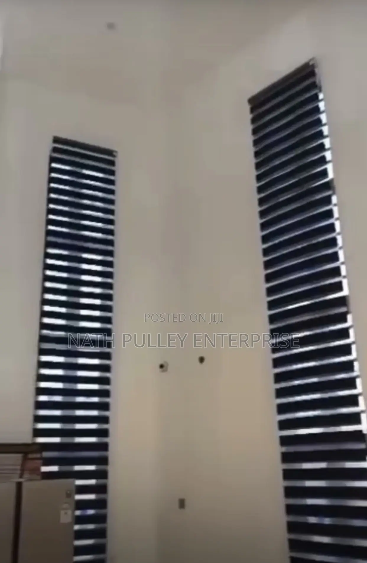 Black Day and Night Window Blinds