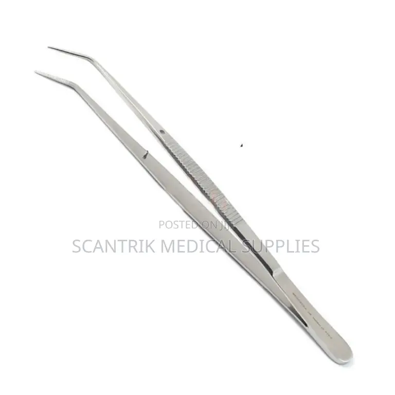 Stainless Dressing College Tweezer for Clinical Hygiene
