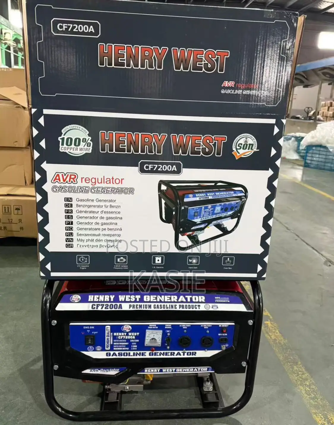 Gf7200a Original Henry West Generator