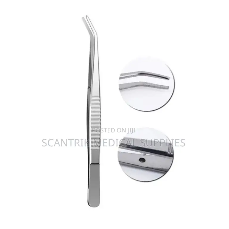 Durable Stainless College Tweezer for Everyday Clinical Tasks