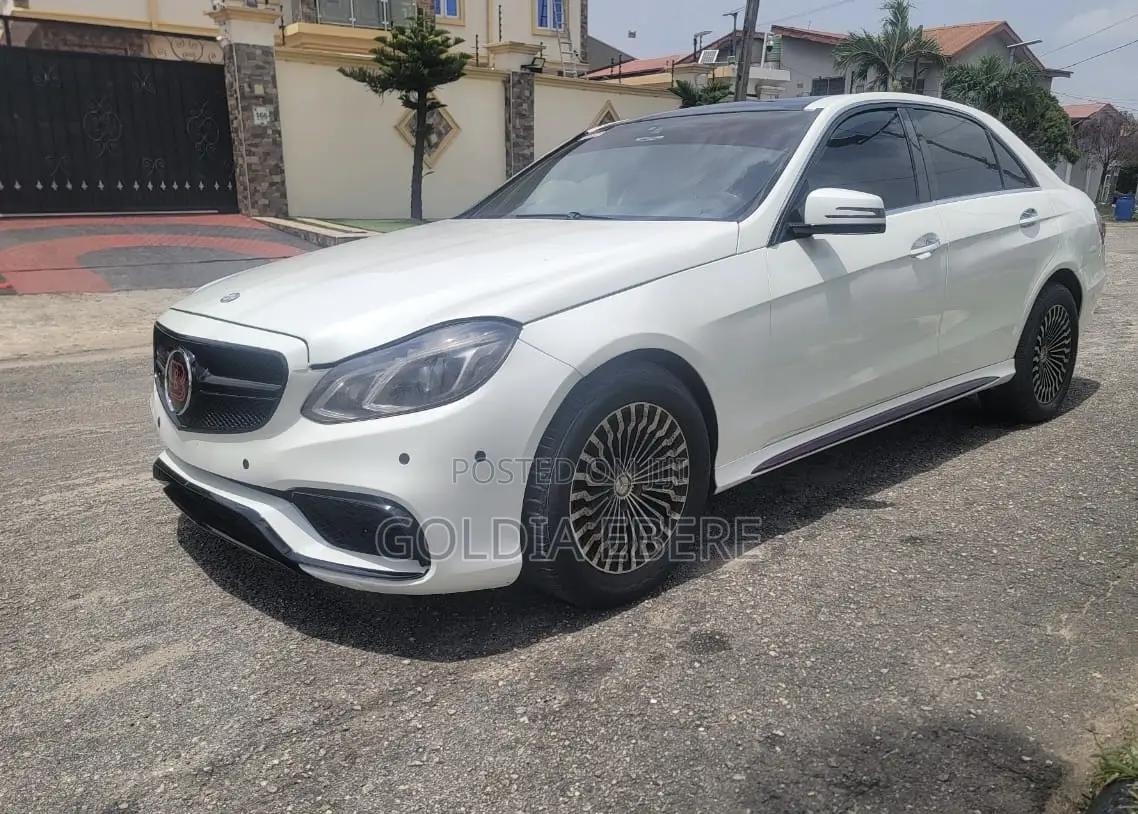 Mercedes-Benz E63 2010 White
