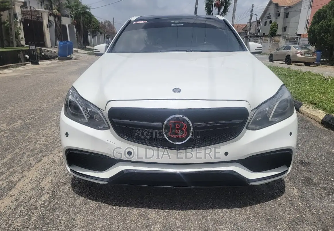 Mercedes-Benz E63 2010 White