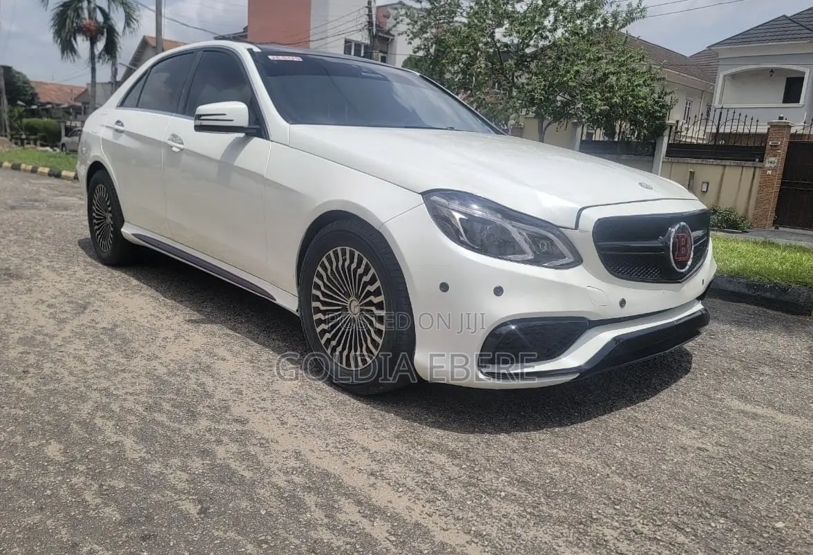 Mercedes-Benz E63 2010 White
