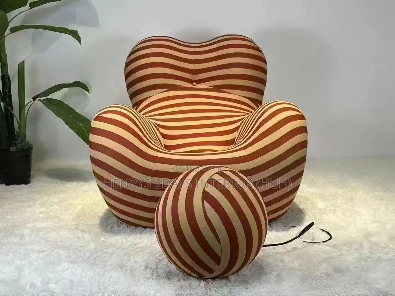 Decoration Chairs Made Fabric