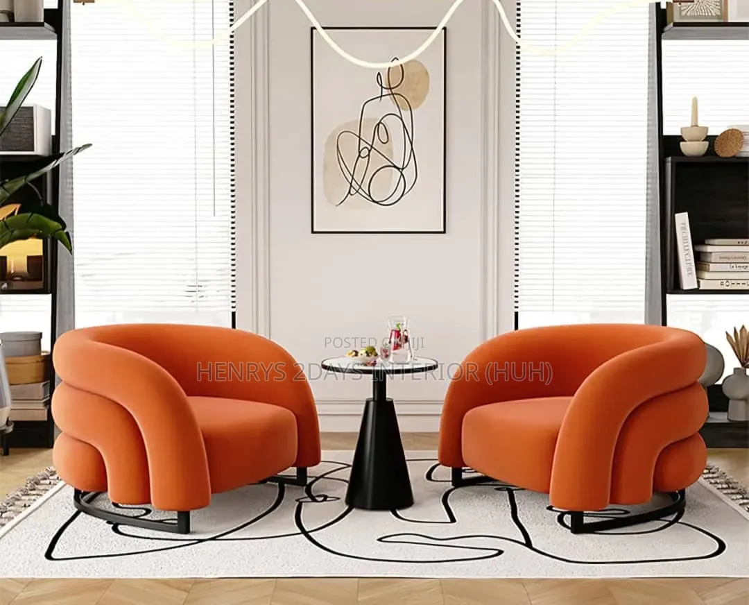Decoration Chairs Made Fabric