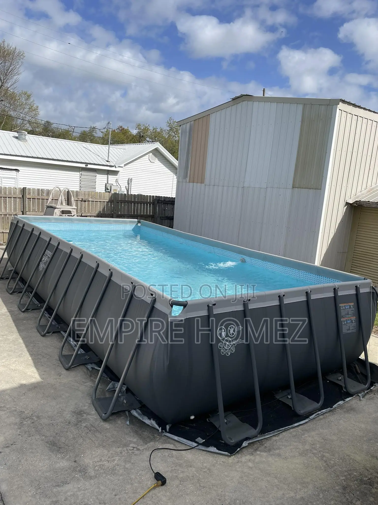 Rectangular Swimming Pool Set 732x366x132 Cm