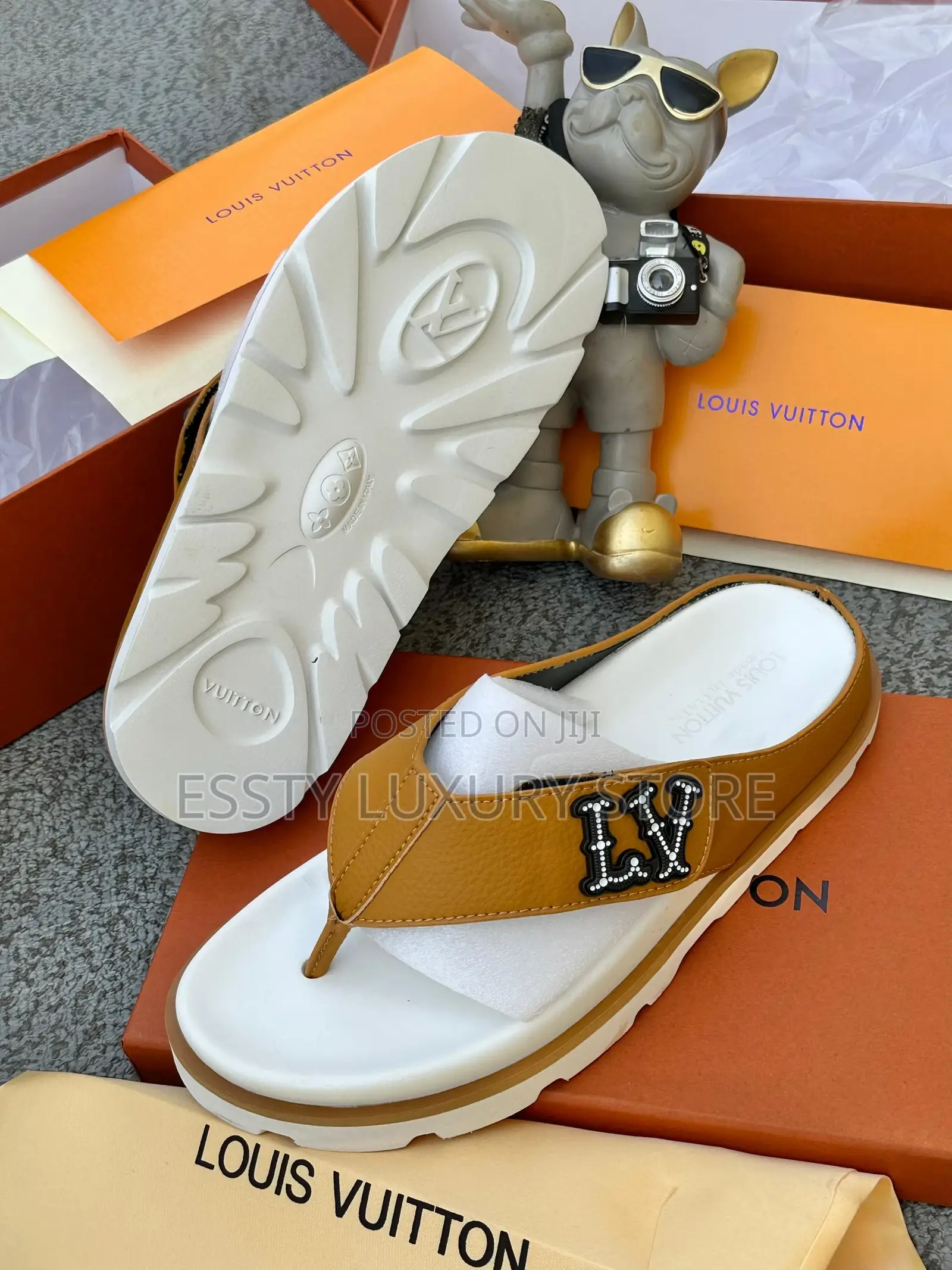 High Quality Luxury Louis Vuitton Leather Pam