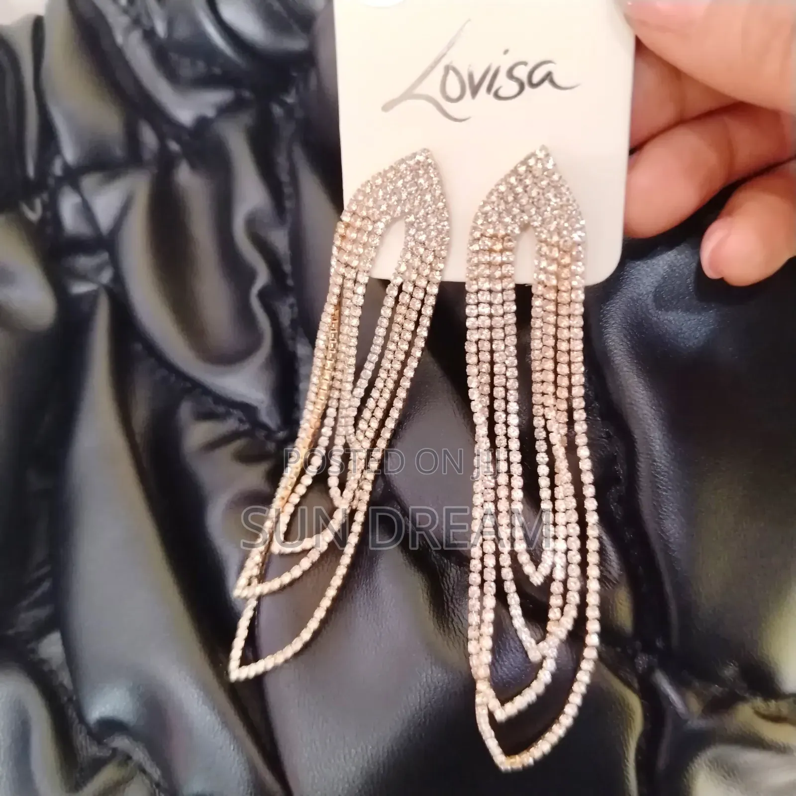 Women Earrings Lady Earrings Gem Stone Earring
