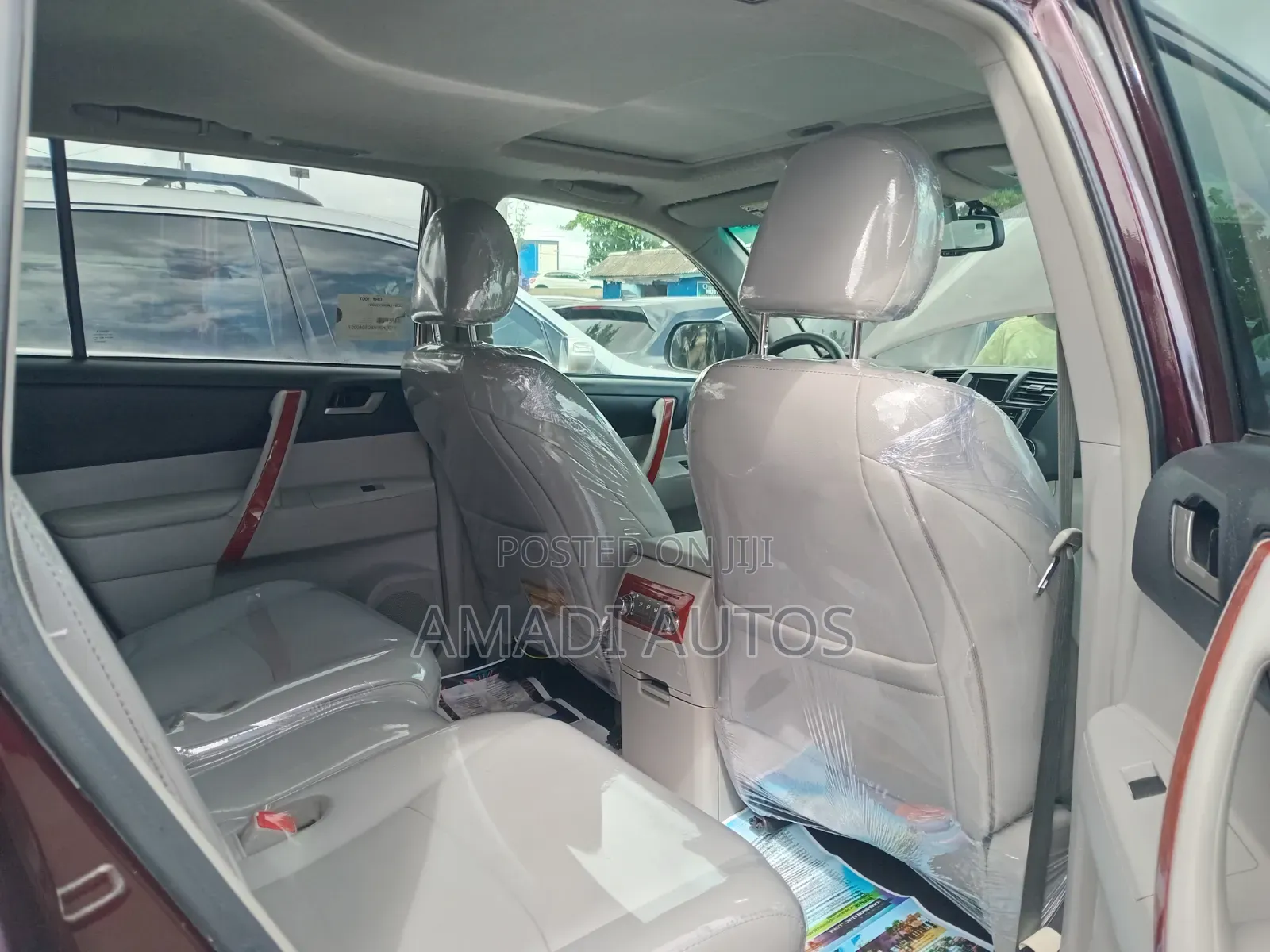 Toyota Highlander Limited 2012 Red