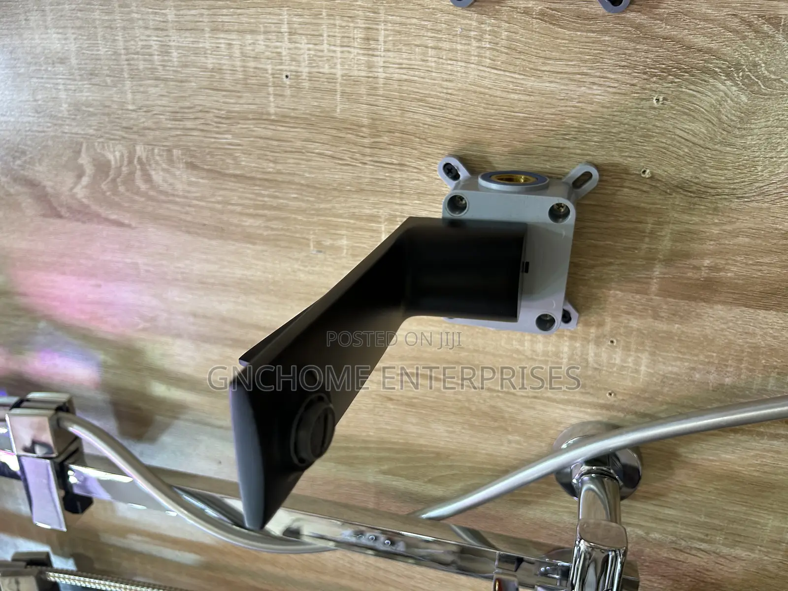 Wall Hung Basin Mixer Black