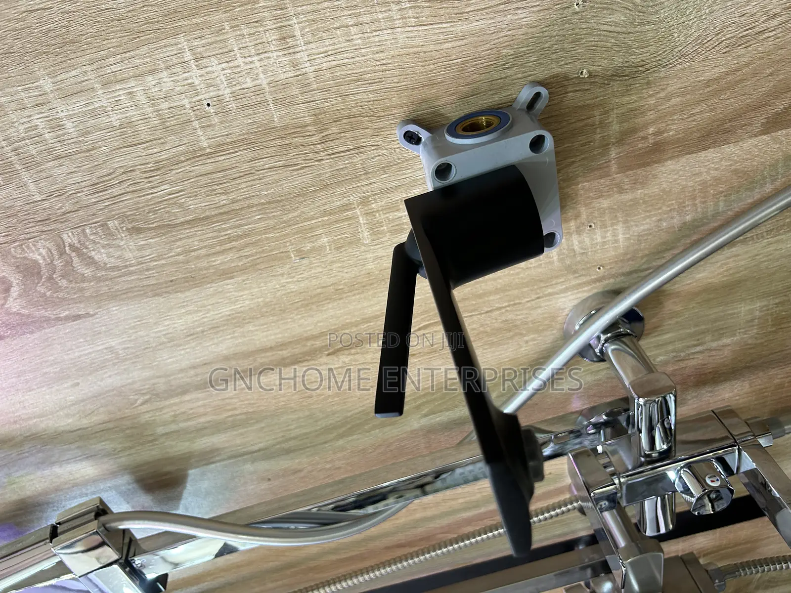 Wall Hung Basin Mixer Black