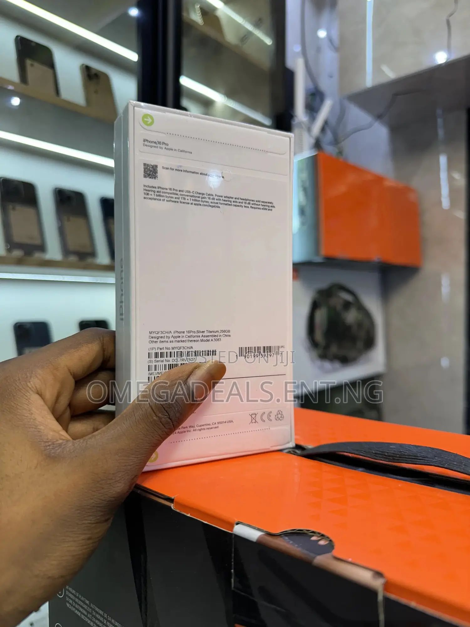 New Apple iPhone 16 Pro 256 GB Silver
