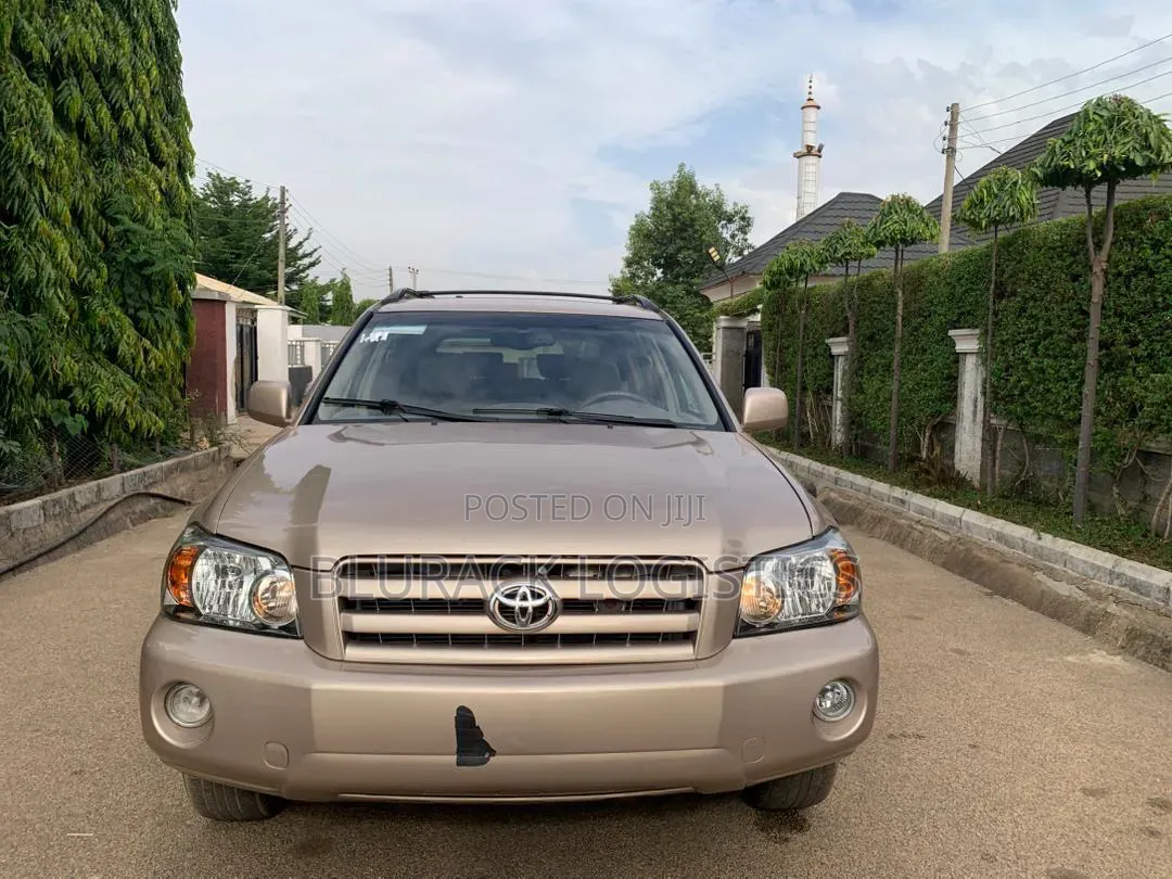 Toyota Highlander V6 4x4 2005 Gold