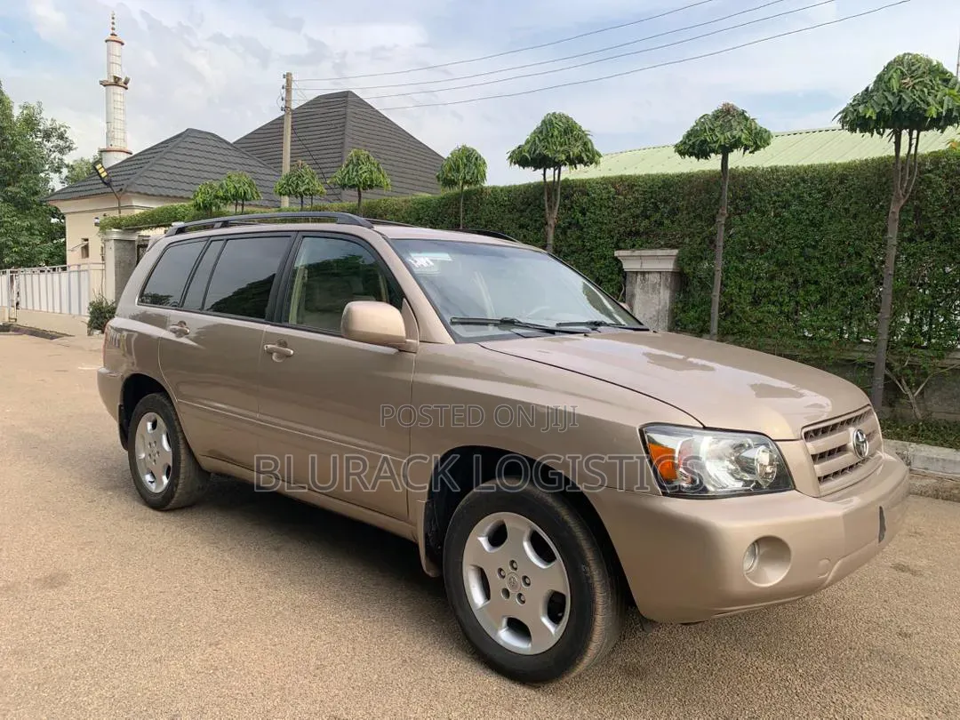 Toyota Highlander V6 4x4 2005 Gold