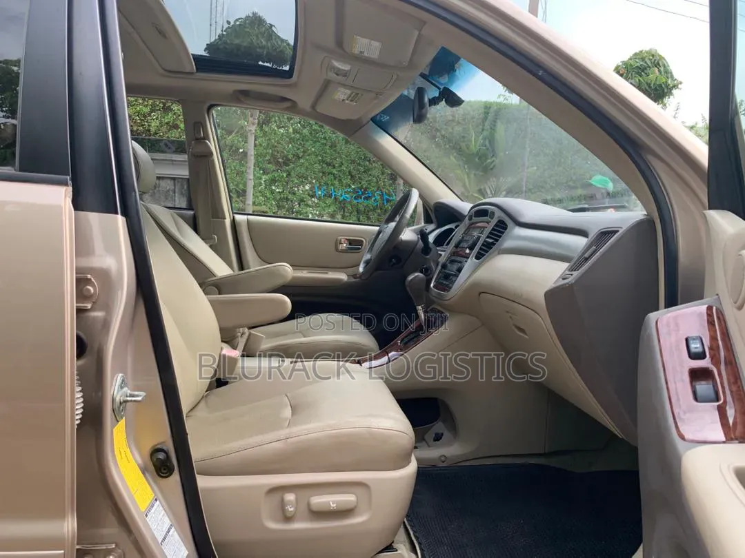 Toyota Highlander V6 4x4 2005 Gold